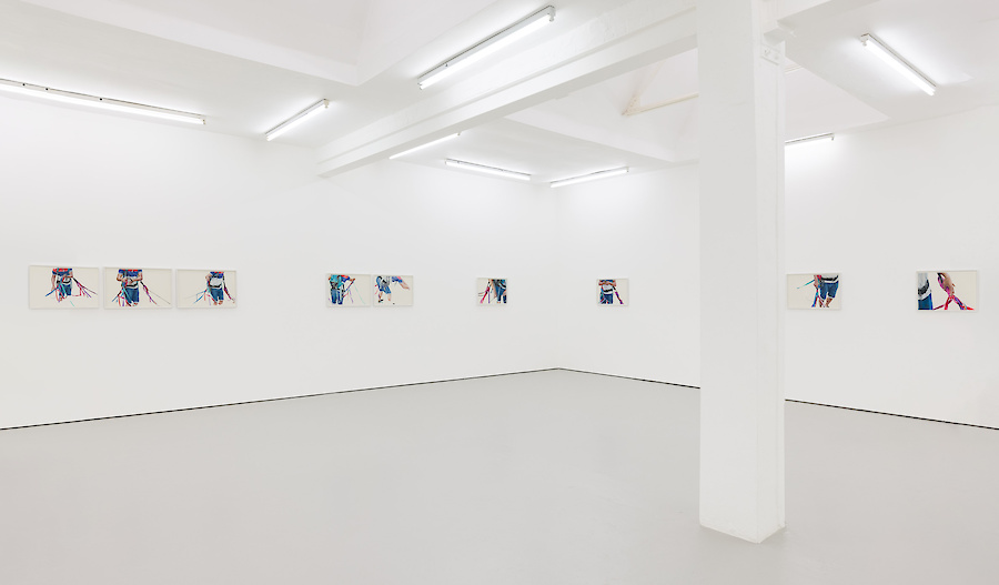 *Life is not a walk across an open field*, 2021, Installation view