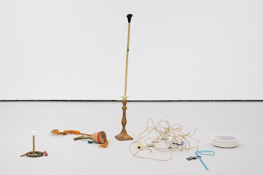 Detail view, Untitled, 2026, Mixed media, 73 x 514 x 220 cm, Installed dimensions variable