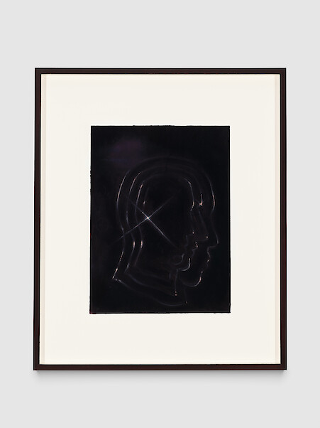 *Cosmic*, 2025, Oil on paper 31 x 23 cm