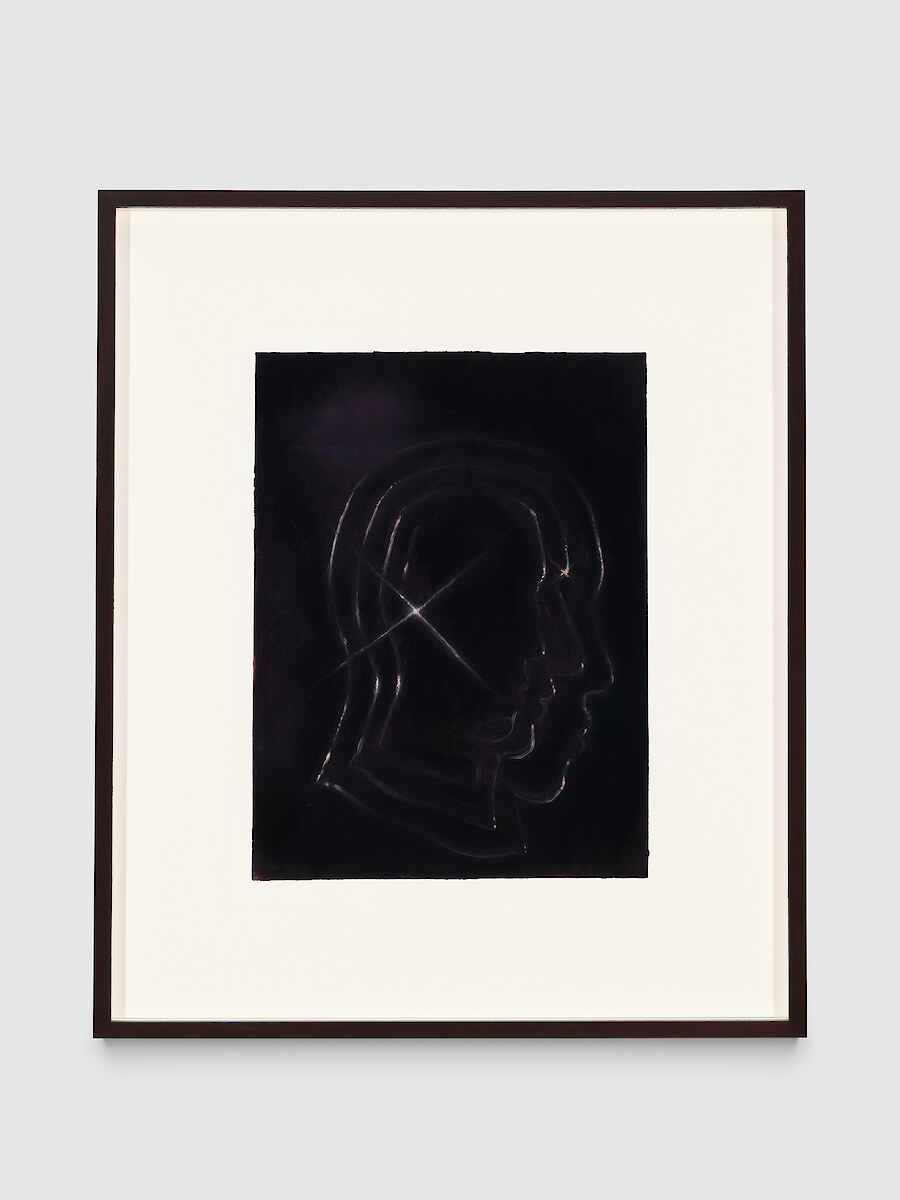*Cosmic*, 2025, Oil on paper 31 x 23 cm