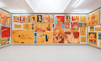 Maxwell Alexandre, Black painter, white figuration, installation view