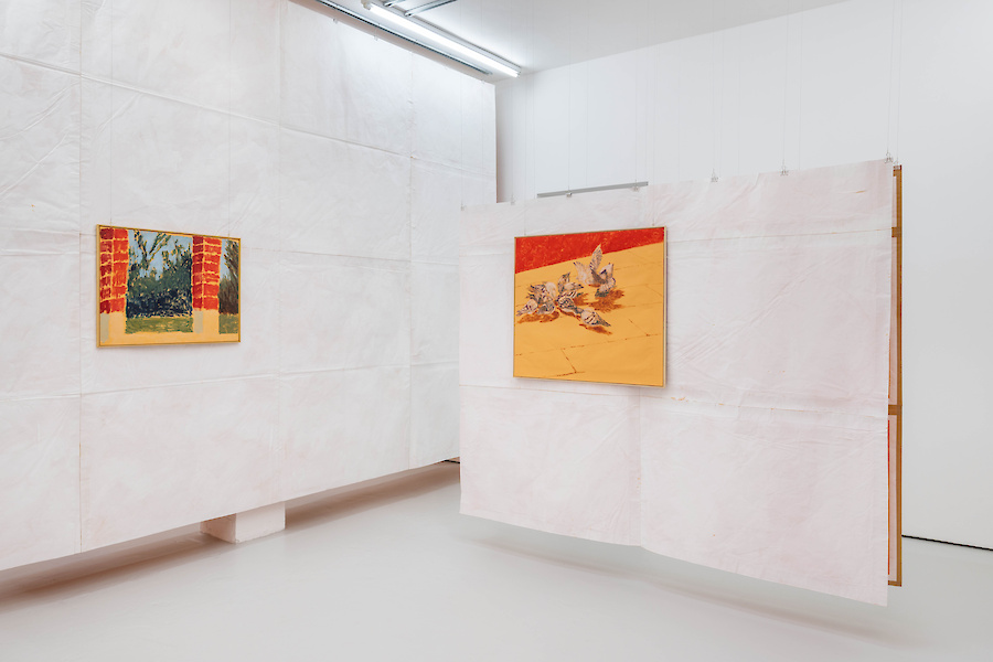 Installation view, *Black painter, white figuration*, 2026