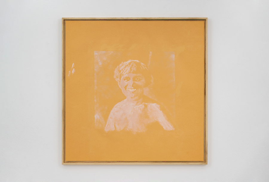 Untitled, 2026, Oil on pardo paper, 41 x 40.5 x 1.5 cm