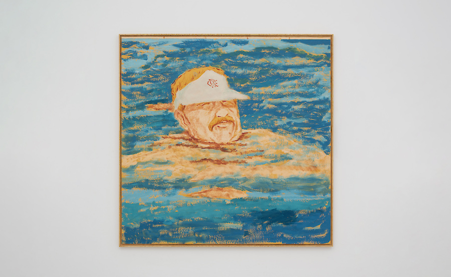 Untitled, 2026, Oil on pardo paper, 80.5 x 81 x 1.5 cm
