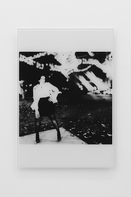 *Michi 09*, 2020, C-print mounted on glass, 60.5 x 42.5 cm
