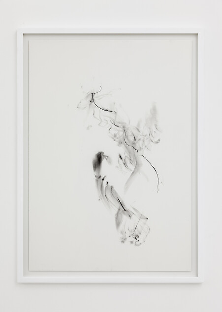 *hold you me*, 2018, graphite on paper, 92 x 67.5 x 2 cm
