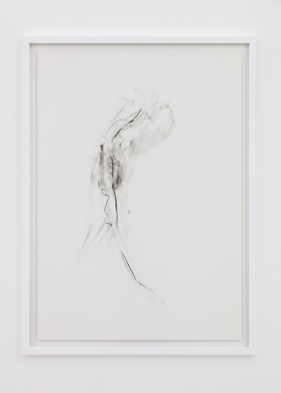 *Wrist Flick Obfuscations*, 2018, graphite on paper, 92 x 67.5 x 2 cm