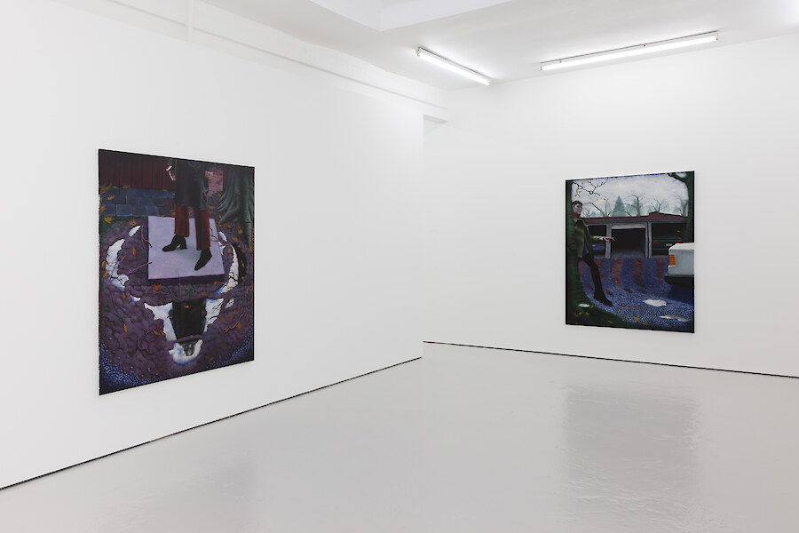 Installation View, *Yellow Leaves*, 2019
