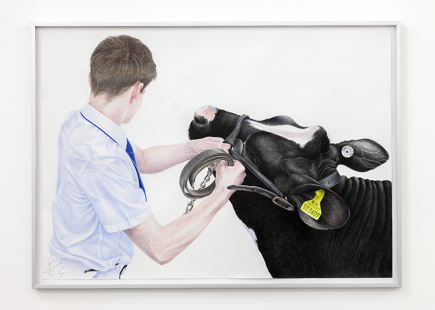 *Katal Le Must Frank Rhapsody*, 2018, coloured pencil on paper, 64 x 88.5 x 2.5 cm