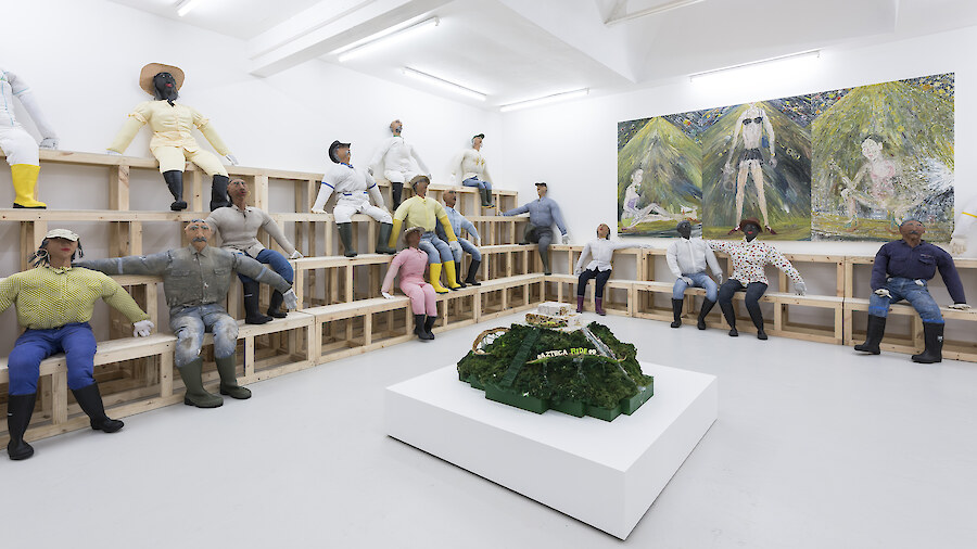 *Flying moths*, 2017, Installation view