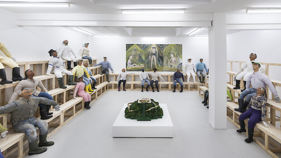 *Flying moths*, 2017, Installation view