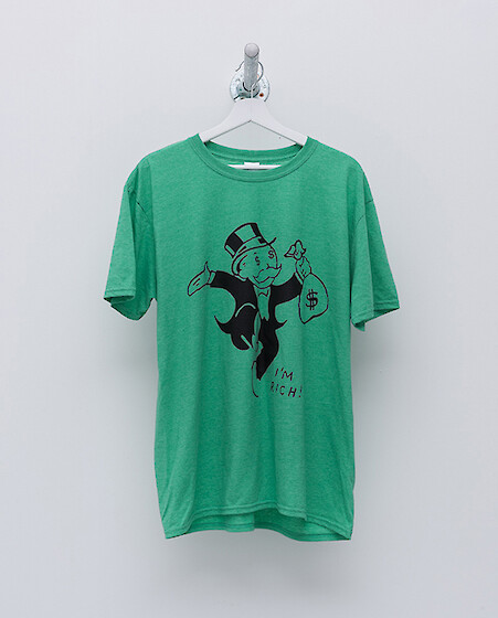 *Pilvi Takala*, Screenprinted cotton t-shirt, Edition of 25, £40.00