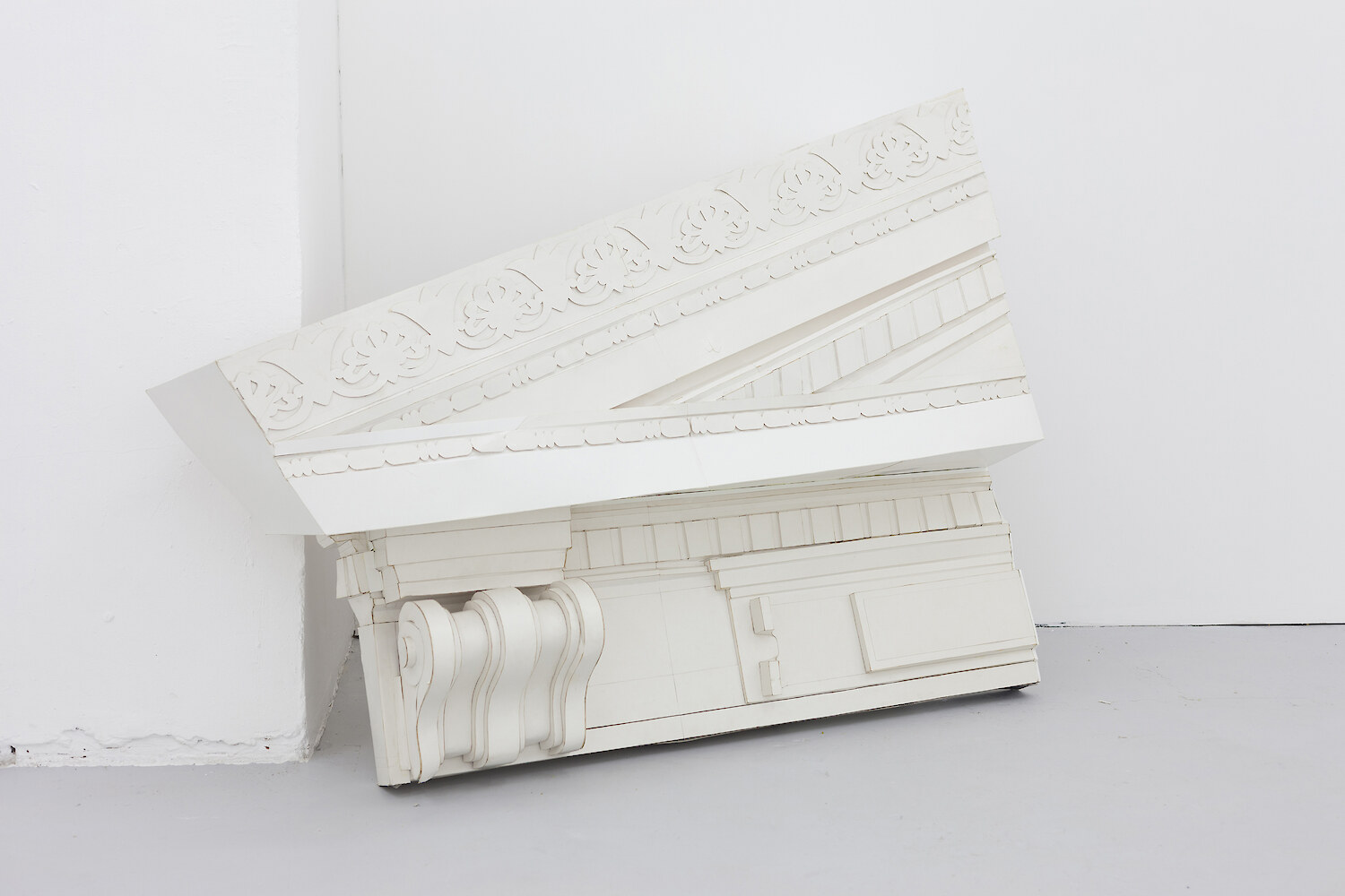 *Door of the Museum of Contemporary Art*, 2010, Cardboard, 117 x 145 x 31 cm