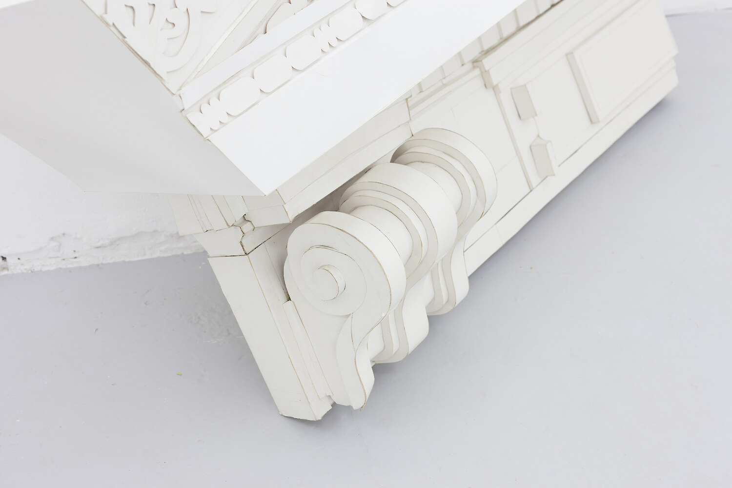 *Door of the Museum of Contemporary Art*, 2010, Cardboard, 117 x 145 x 31 cm