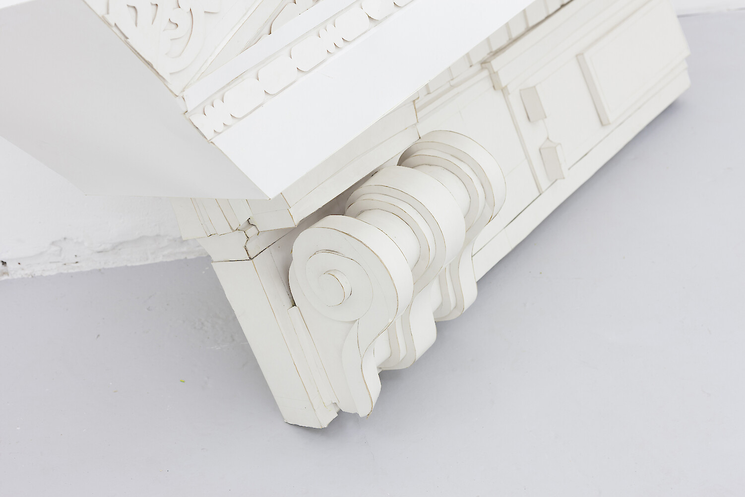 *Door of the Museum of Contemporary Art*, 2010, Cardboard, 117 x 145 x 31 cm