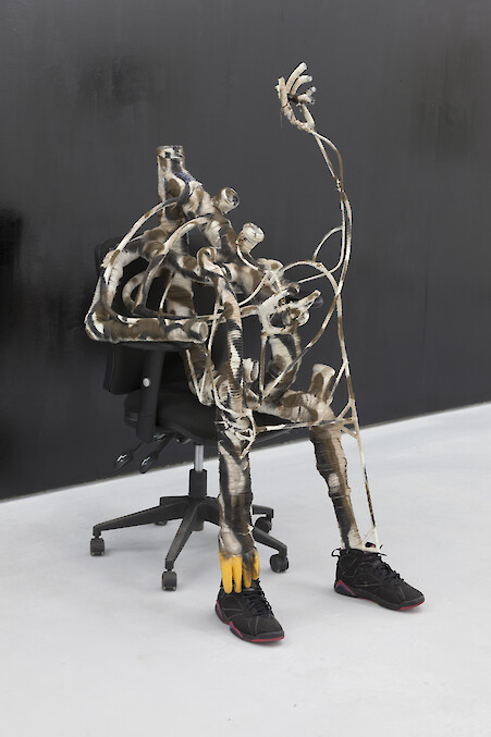 Renaud Jerez, *Untitled*, 2014, Mixed media