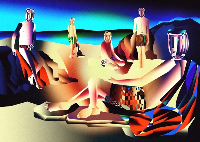 Louisa Gagliardi, *The Bathers*, 2013, Inkjet print, 30 x 40 cm, Edition of 5 + 2 APs