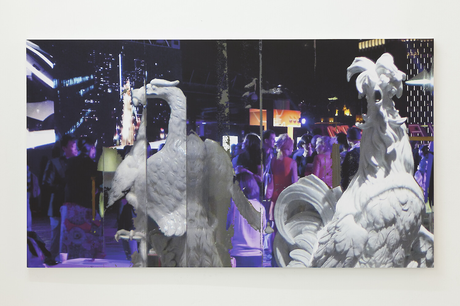 *TLYA 29_Shanghai party 2*, 2014, Digital print on dibond, 70 x 138 cm