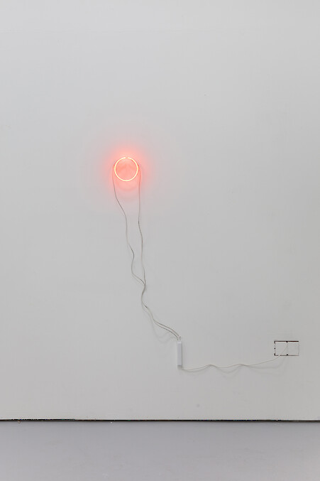 *Realease All Whales From Captivity*, 2013, True neon, 15 x 15 x 5 cm