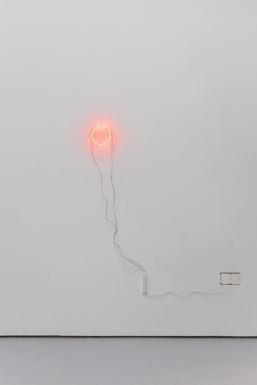*Realease All Whales From Captivity*, 2013, True neon, 15 x 15 x 5 cm