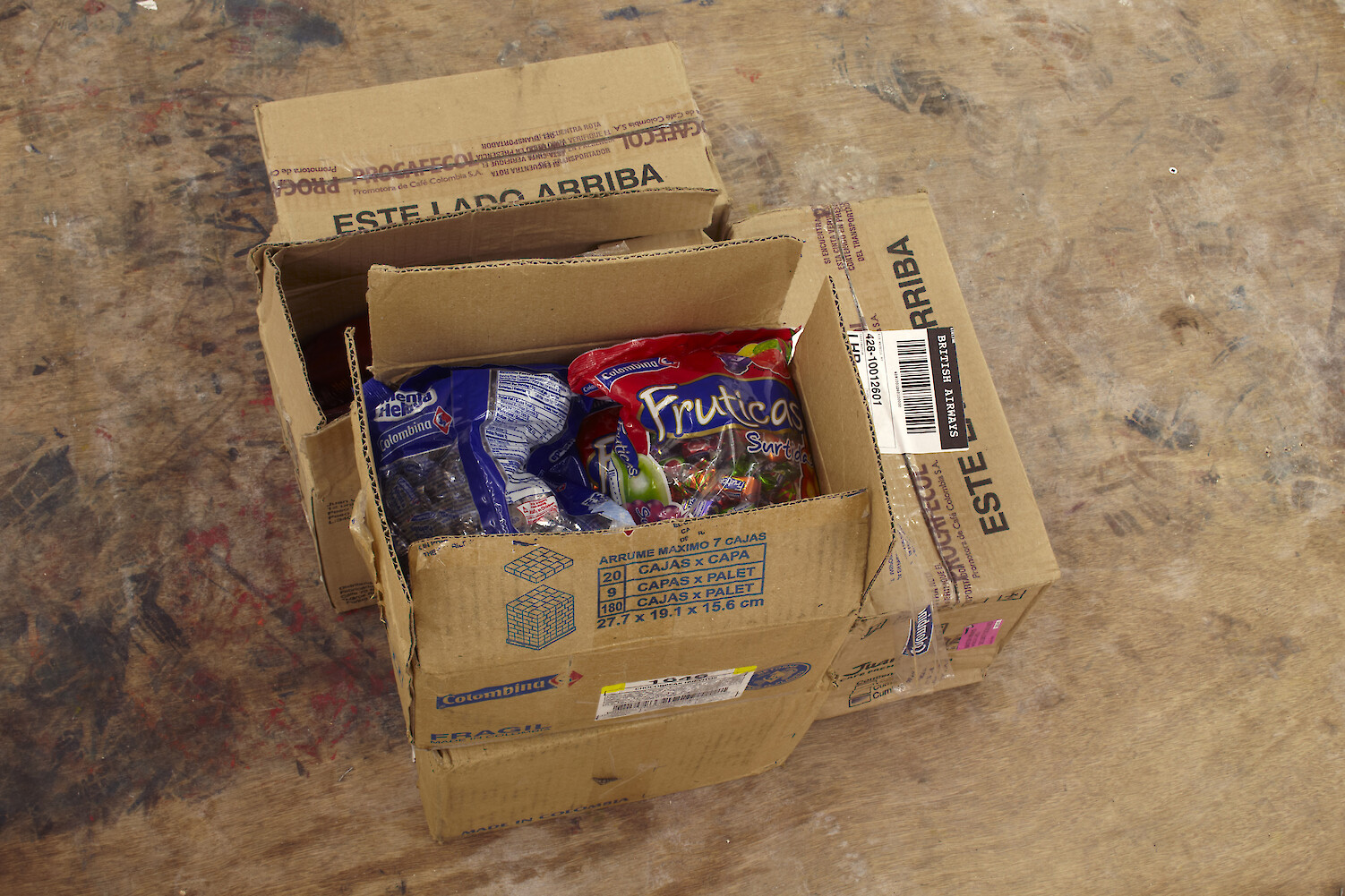 *Dinner at the members club? Yes! i'll have a black americano first pls*, 2013, Installation view