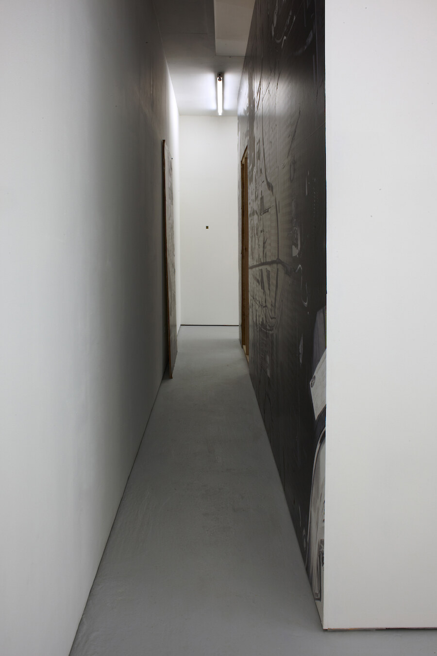 *An Escalator Can Never Break, It Can Only Become Stairs*, 2013, Installation view