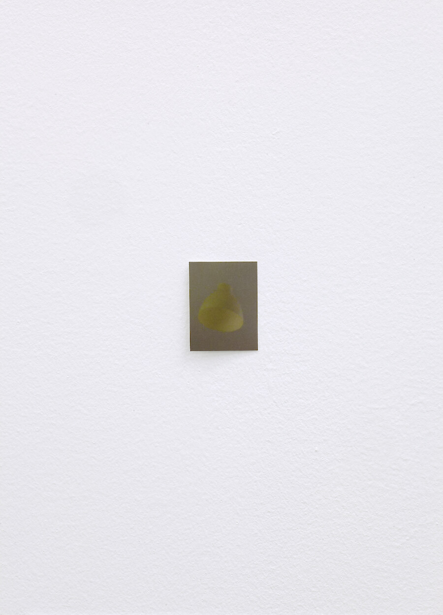 *Lamp Looks in Different Light*, 2013, 6 inkjet prints, 3.5 x 4.5 cm
