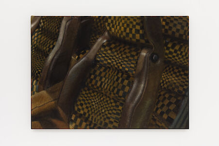 Issy WoodPorsche at dusk / car interior, 2020

Oil on velvet
100 x 140 x 5 cm
39 3/8 x 55 1/8 x 2 in
(CI-IW-0522)

Additional Views, artwork