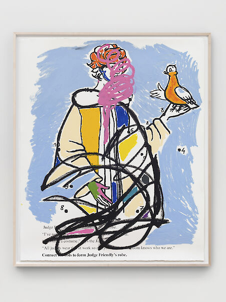 Sable Elyse SmithColoring Book 66, 2020

Silkscreen ink, oil sticks, oil pastel on paper
152.4 x 127 cm (60 x 50 in)
162 x 136 cm (63 3/4 x 53 1/2 in) framed
(CI-SES-0016)

Additional Views, artwork