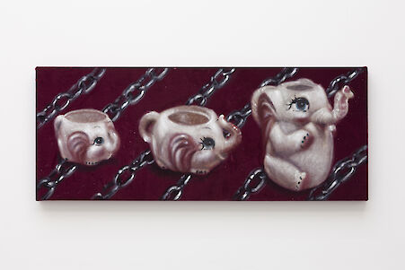 Issy WoodStudy for a Dumbo sequel, 2020

Oil on velvet
40.5 x 100.5 x 5 cm
16 x 39 5/8 x 2 in
(CI-IW-0603)

Additional Views, artwork