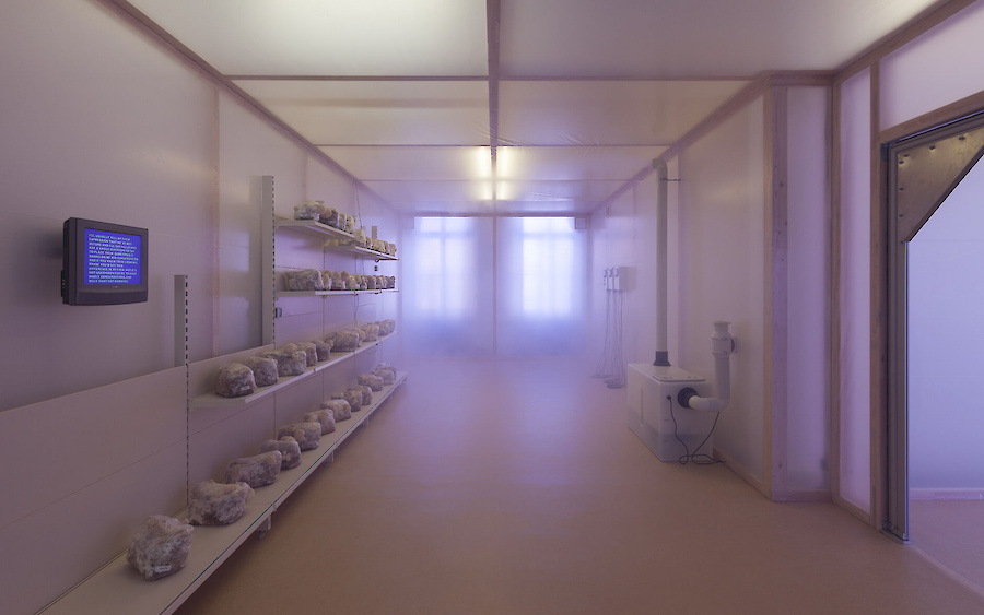 Steve Bishop, *Deliquescing,* [Installation View] KW Institute of Contemporary Art, 2018