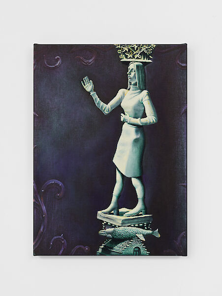 Bendt Eyckermans
De kariatide, 2021
Oil and acrylic ink on linen
44 x 32 x 2.5 cm
CI-BE-0086
Additional Views, artwork