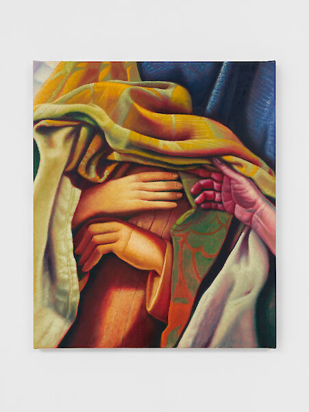 Bendt Eyckermans
A revival of idols, 2021
Oil and acrylic ink on linen
59 x 50 x 2.5 cm
CI-BE-0090
Additional Views, artwork