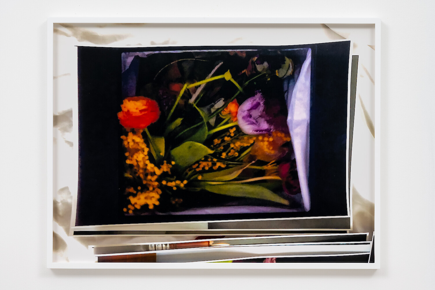 *Glimpse*, 2021, C-Print mounted on aluminium, Unique, 42.6 x 56.2 x 3.3 cm