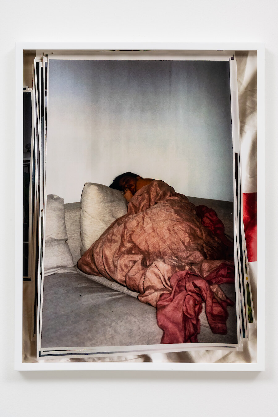 *Wu still life*, 2021, C-Print mounted on aluminium, Unique, 42.6 x 32.5 x 3.3 cm
