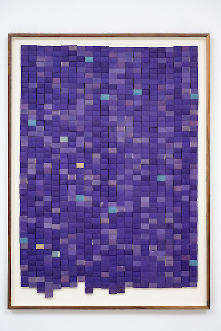 Antonio Tarsis
O céu em pedaços (Sky in pieces) III, 2021

Guarany Fósforos de Seguarança matchbox balsa wood and paper
164 x 124 cm

Additional Views, artwork